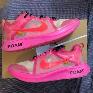 Men’s Off-White x Zoom Fly SP “Tulip Pink”